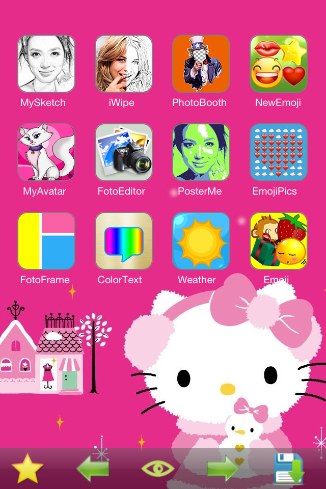App Shopper Hello Kitty Wallpaper Apps Icons Skins Lite