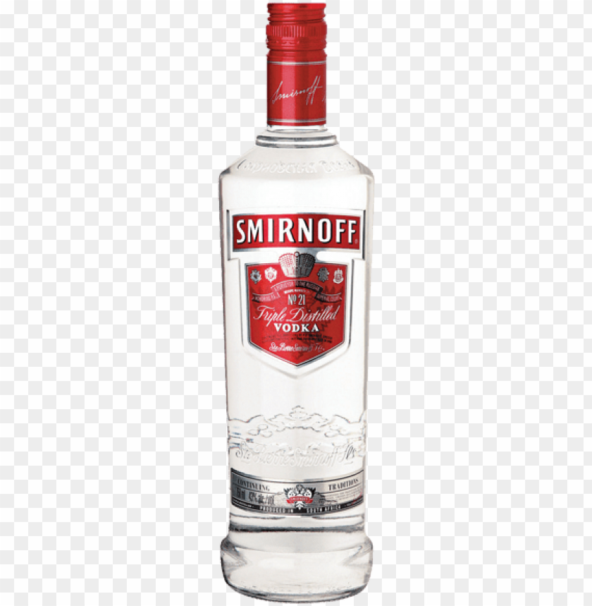 Smirnoff Red Label Vodka Png Image With