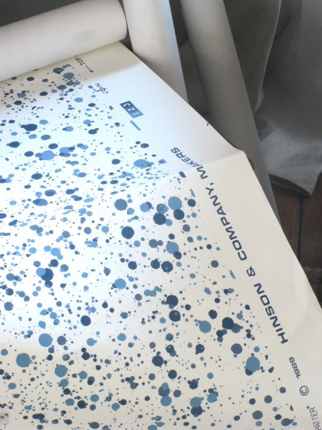 Hinson Spatter Paint Wallpaper Remodelista