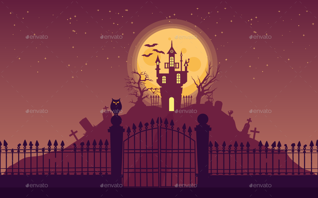 Tileable Halloween Game Background By Neomia Graphicriver