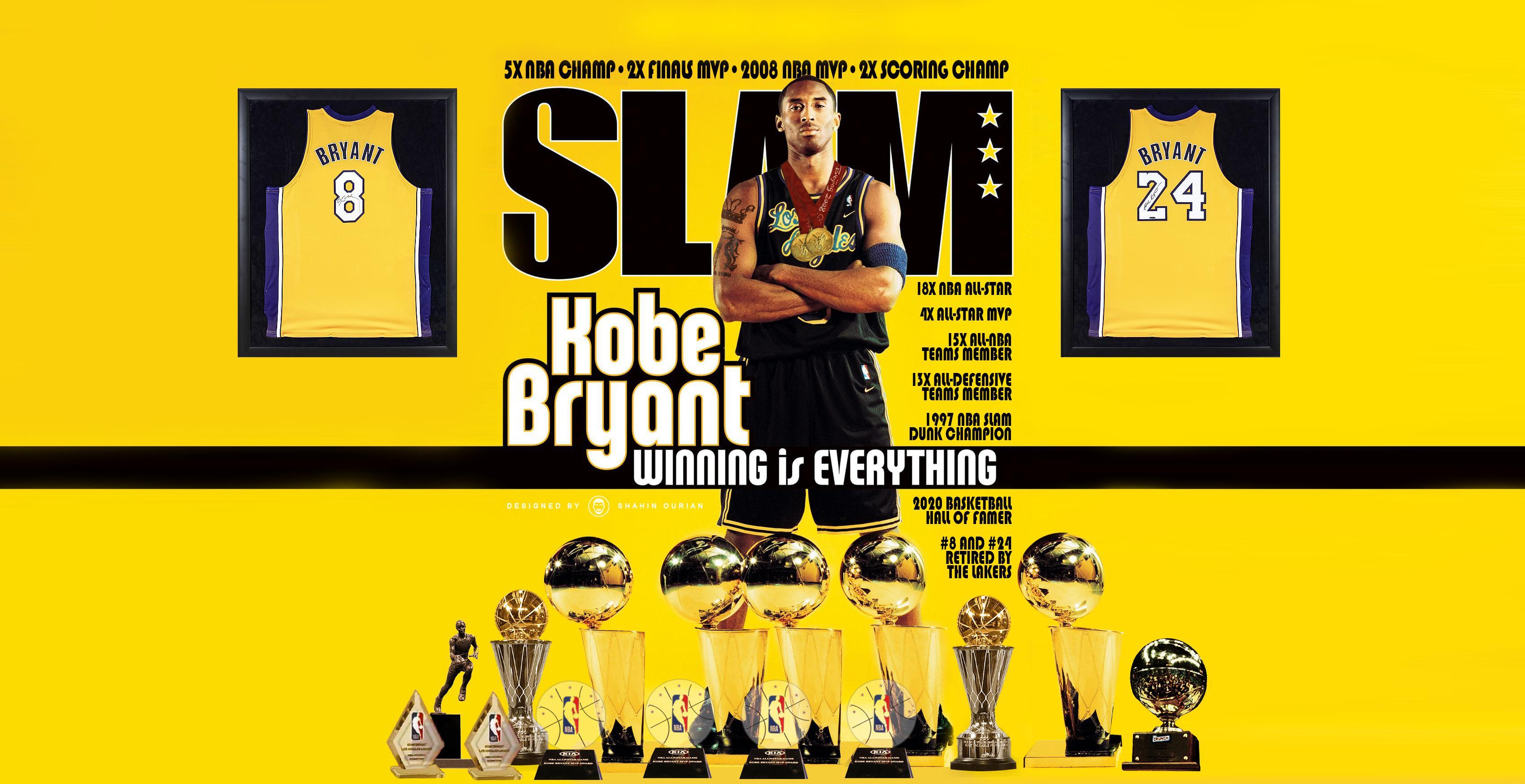 My Updated Slam Mag Kobe Desktop Wallpaper Edit Enjoy Lakers