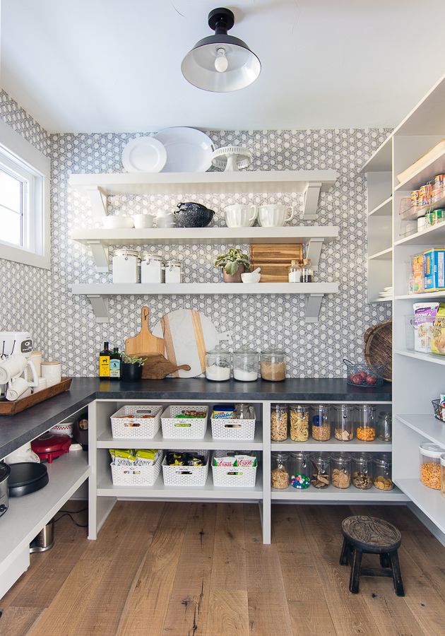 Butler S Pantry Wallpaper