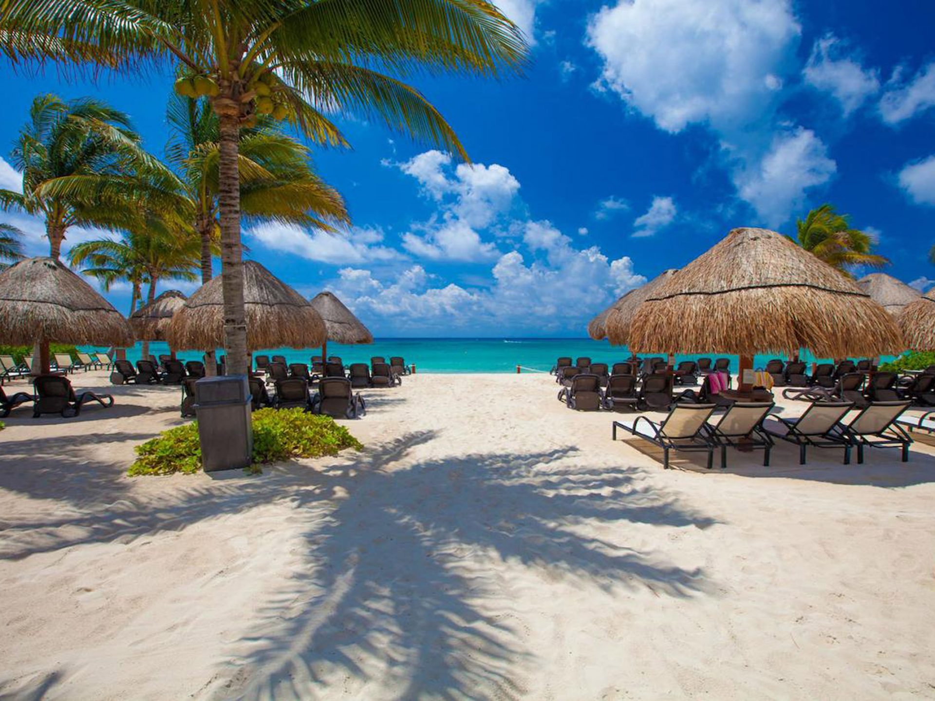 Playa Del Carmen Beach Is A City Located Along The