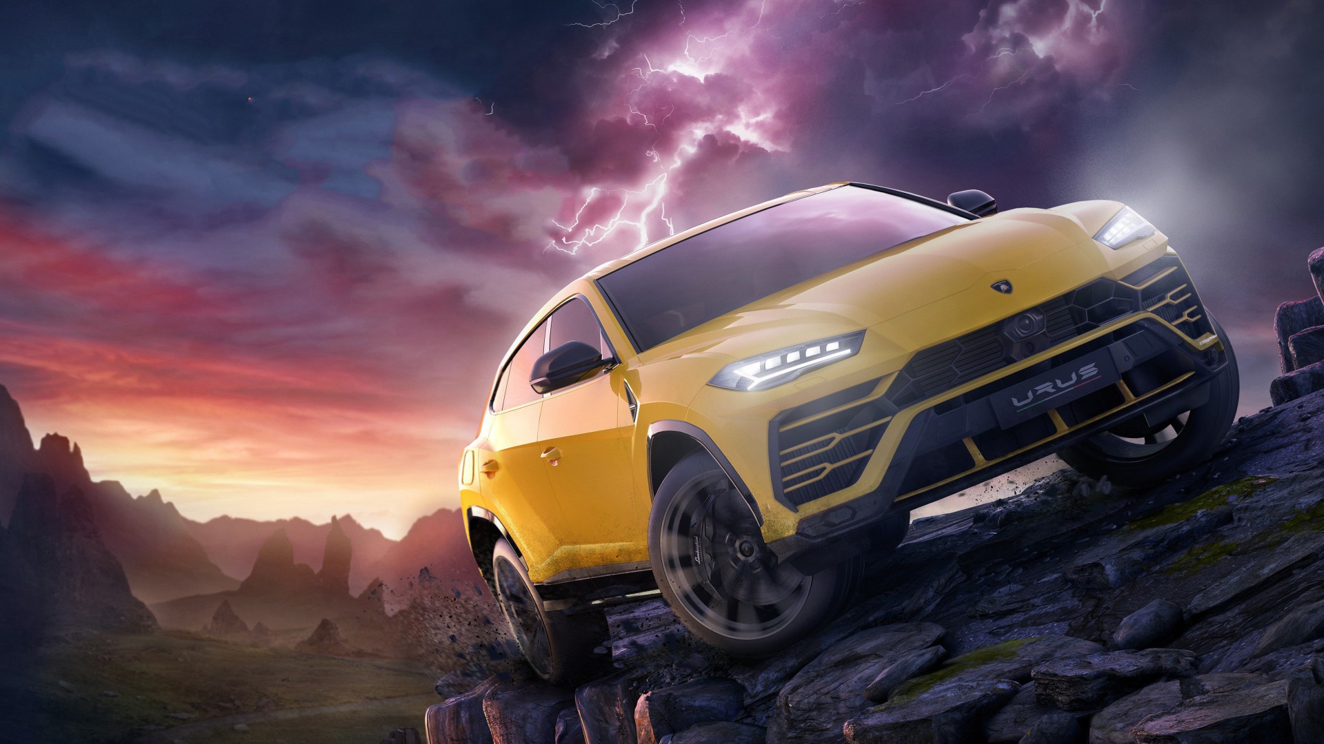 Lamborghini Urus In Forza Horizon 5k Wallpaper