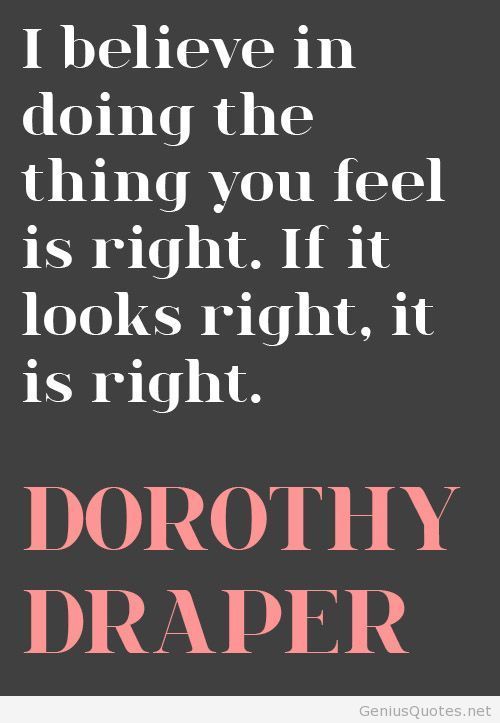 Wise Words From My Favorite Designer Dorothy Draper