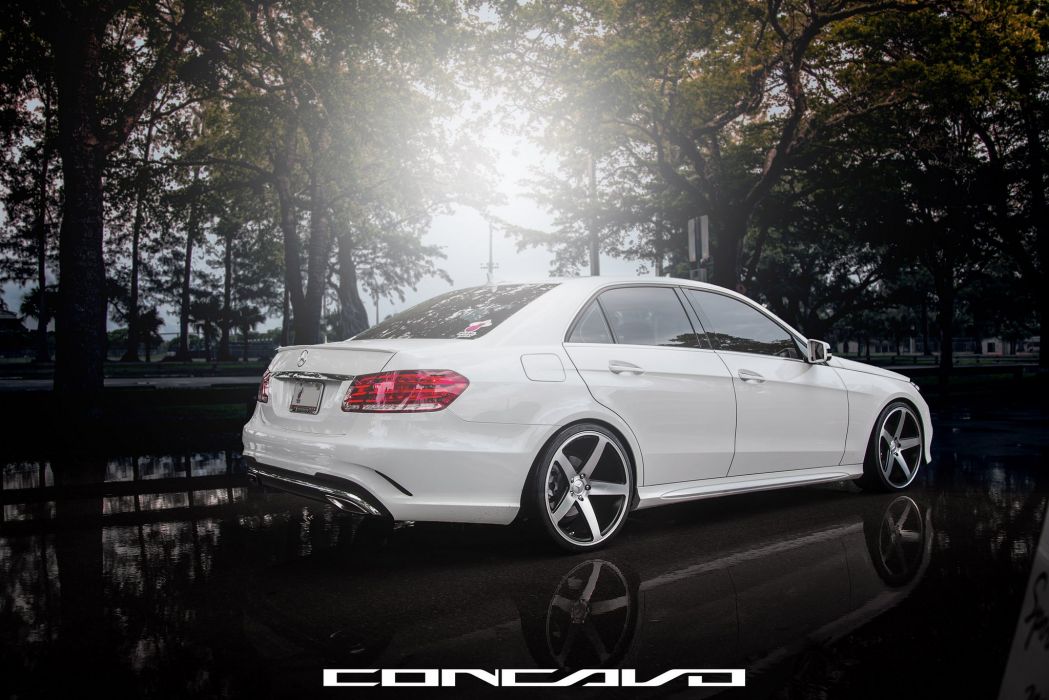 Mercedes Benz E350 Tuning Concavo Wheels Cars Wallpaper