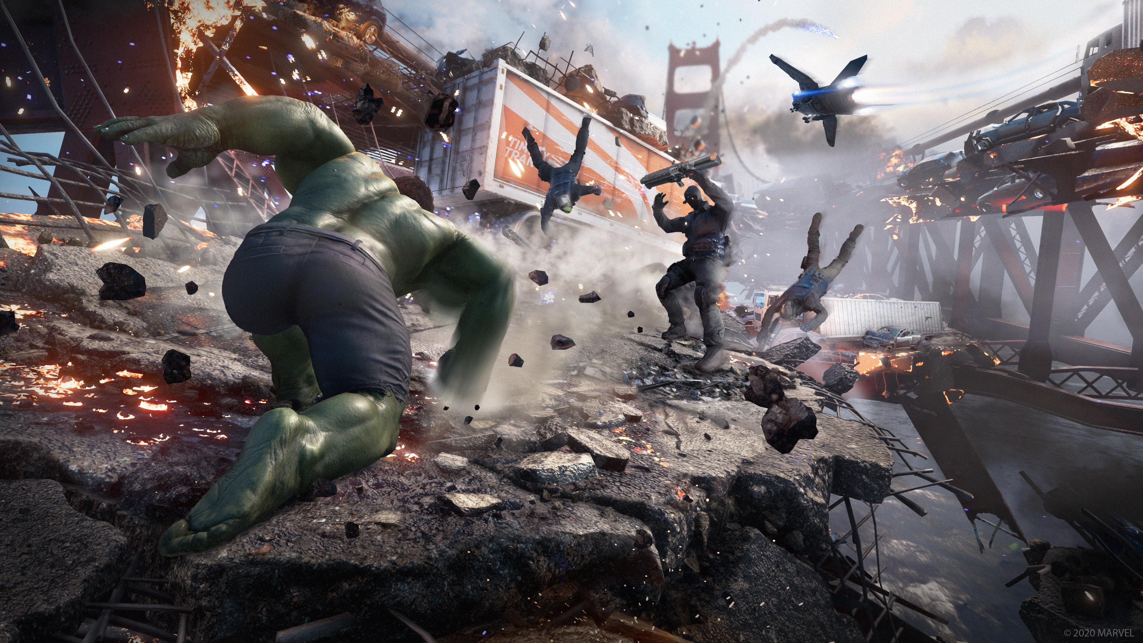 Marvels Avengers Marvel HD 4k Games Hulk