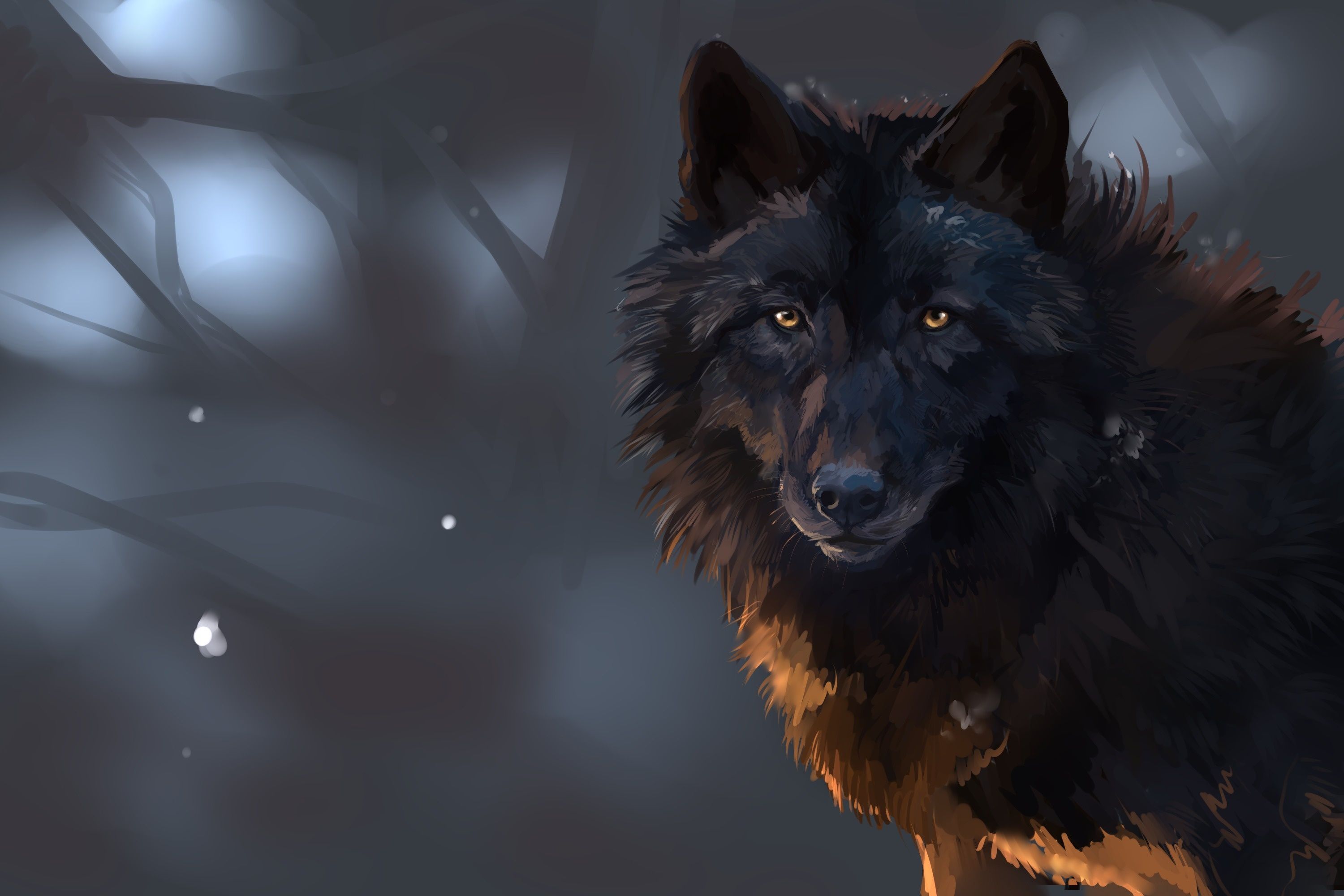 HD Wolf Wallpaper Top Background