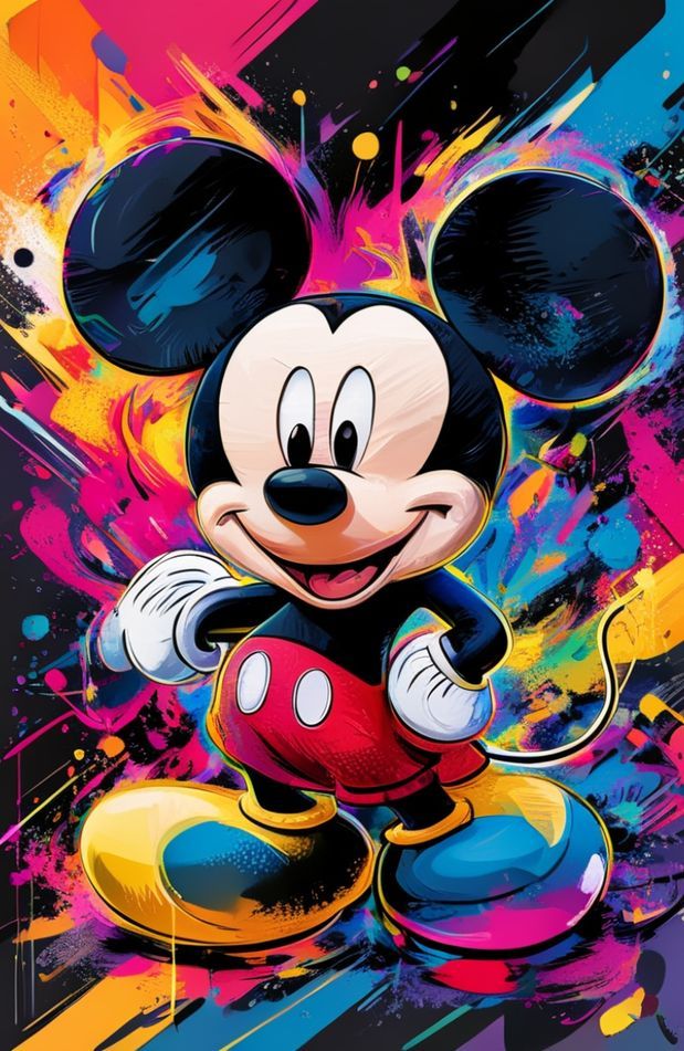 Mickey Mouse Dope Wallpaper