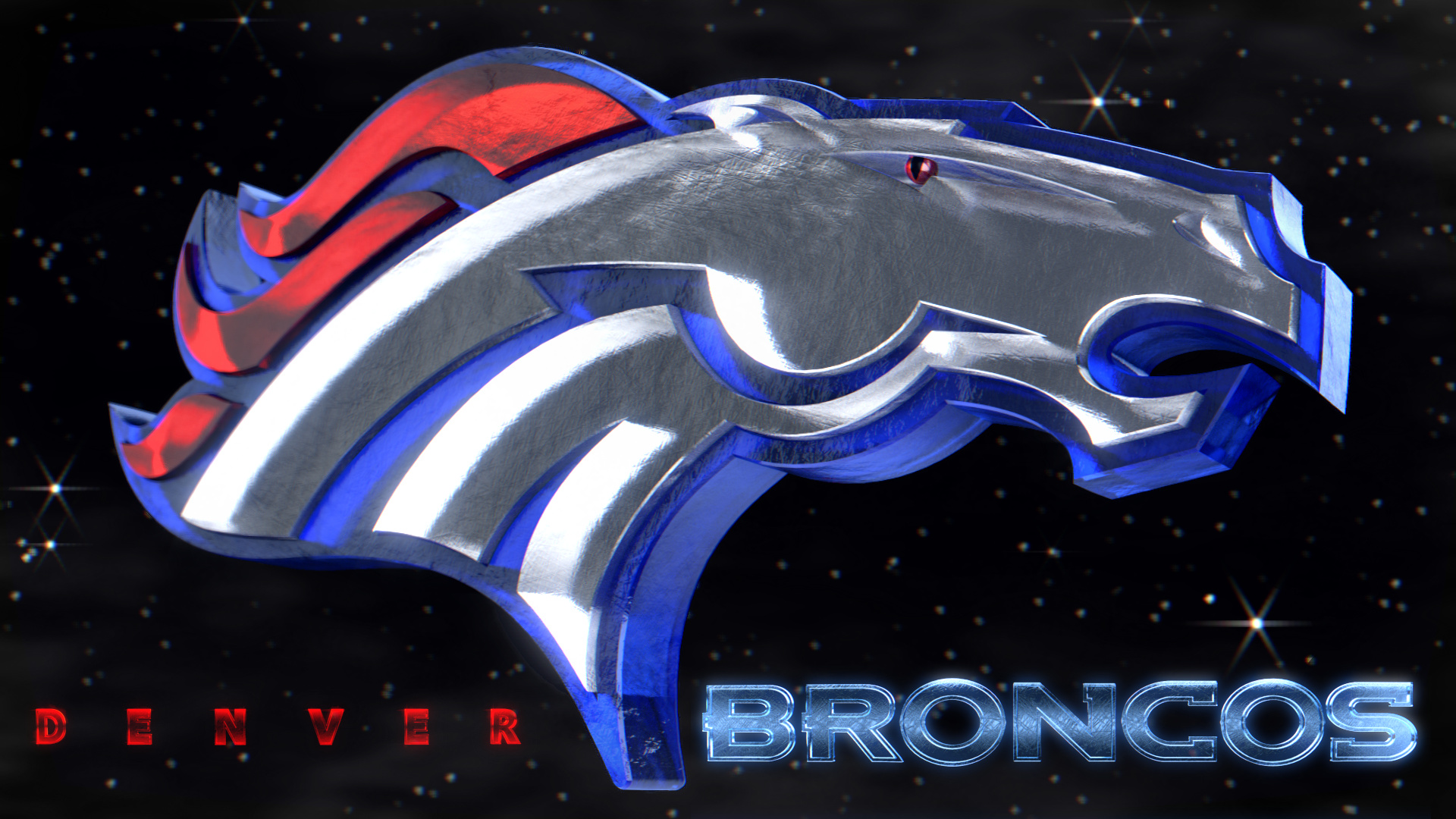 Denver Broncos Logo By Kalle K
