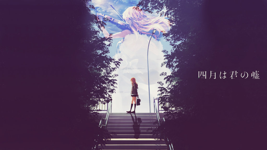 Shigatsu Wa Kimi No Uso Wallpaper By Dinocojv