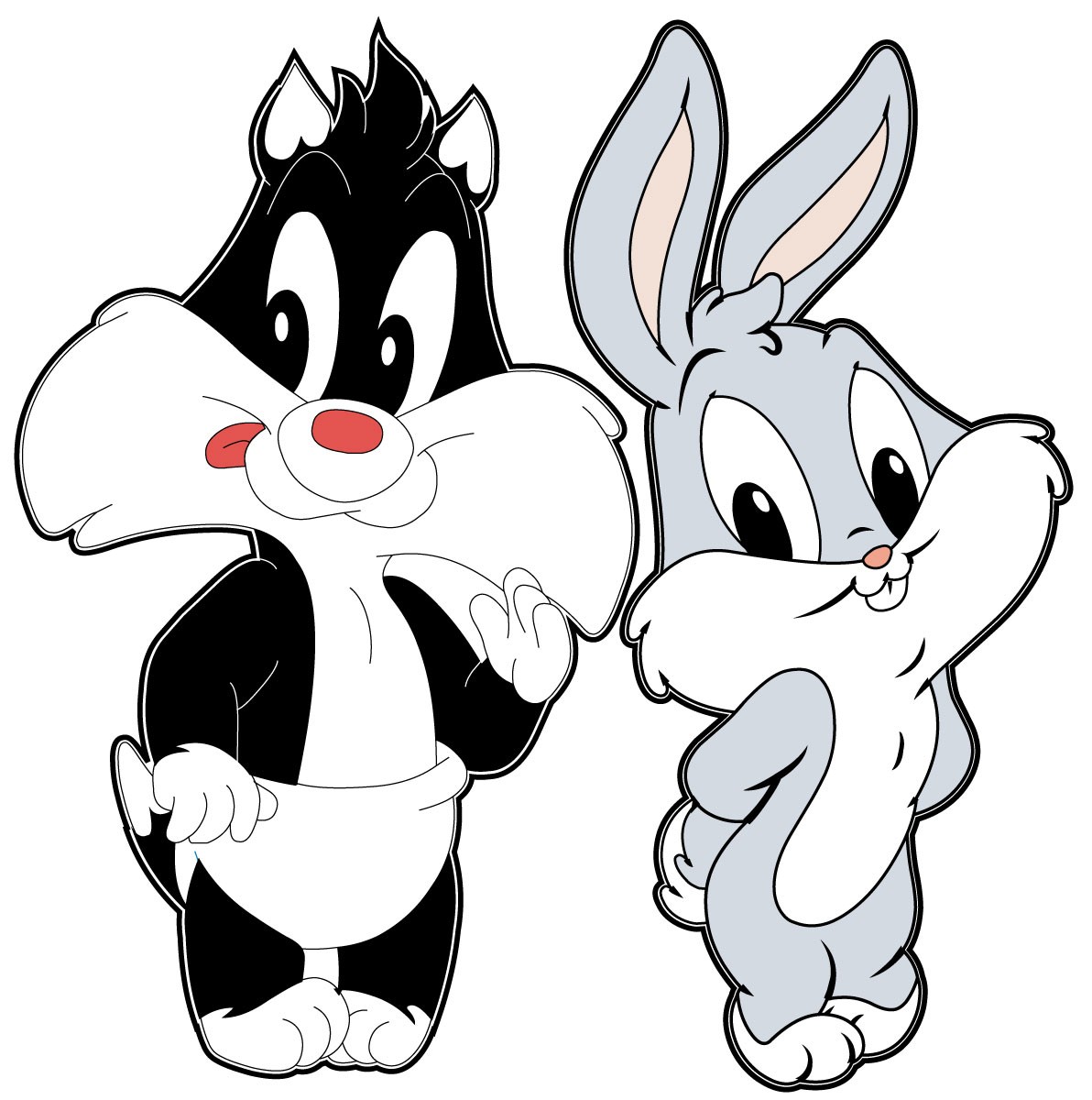 Baby Sylvester And Bugs Bunny Wallpaper For