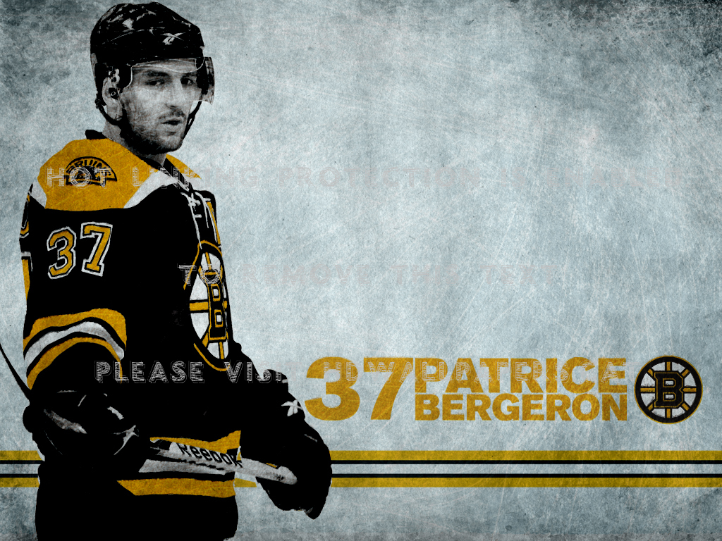 Boston Bruins Patrice Bergeron Wallpaper