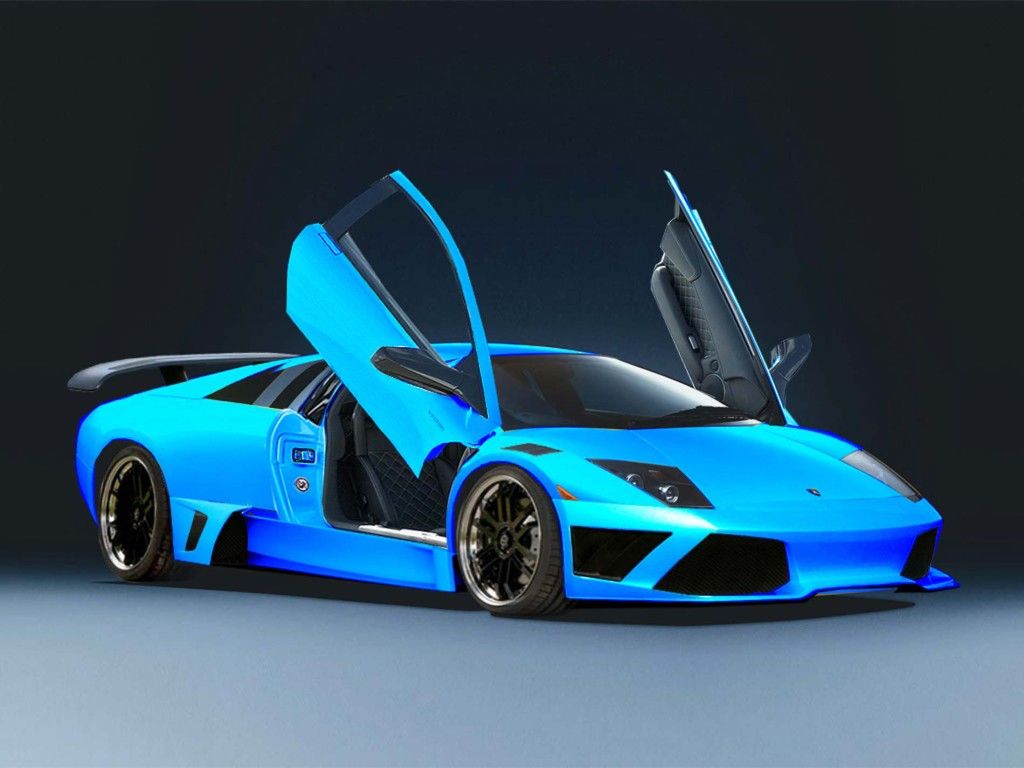 Blue Lamborghini Wallpaper High Definition Vehicles