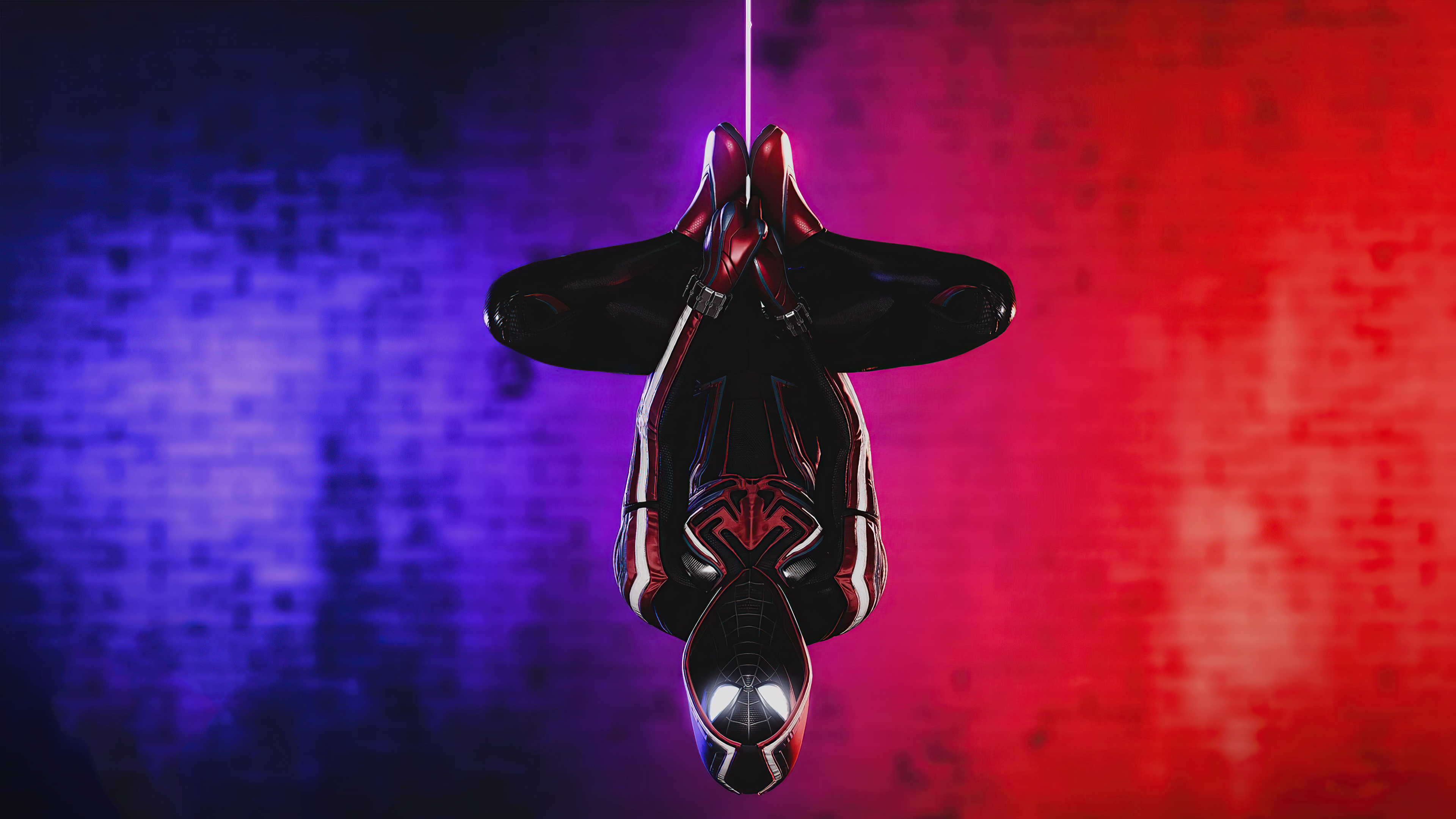 Miles Morales Spider Man 4k Ultra HD Wallpaper Background Image