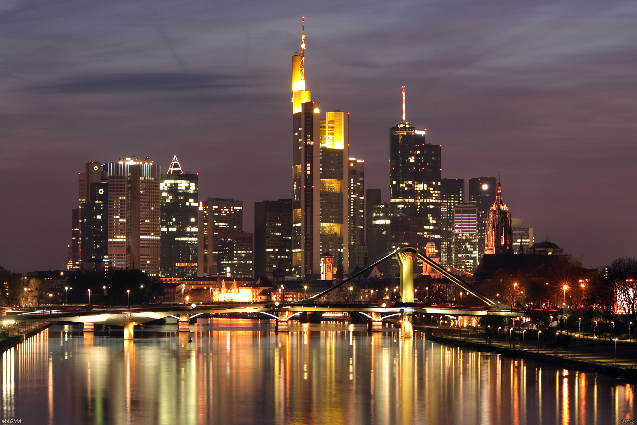 Frankfurt Skyline Wallpaper