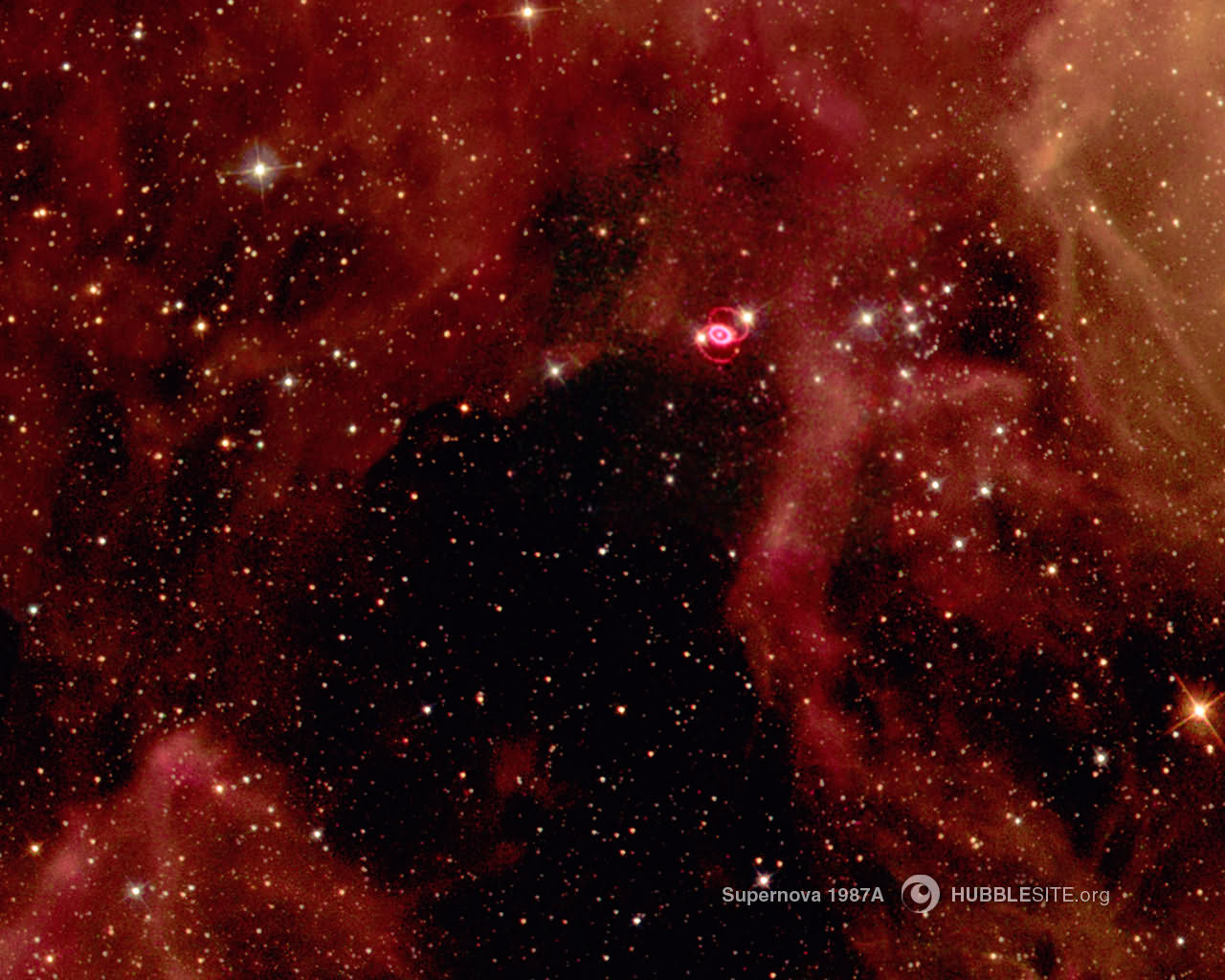 Desktop Wallpaper For Supernova Hubble