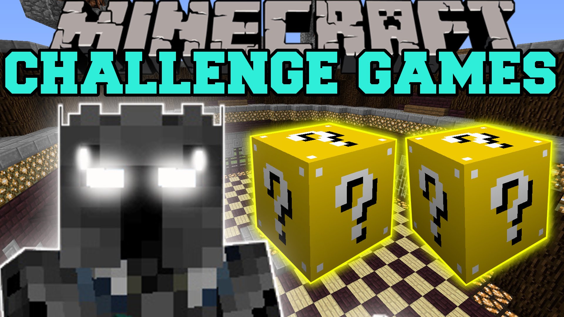 Minecraft Popularmmos Challenge Games Lucky Block Mod Modded