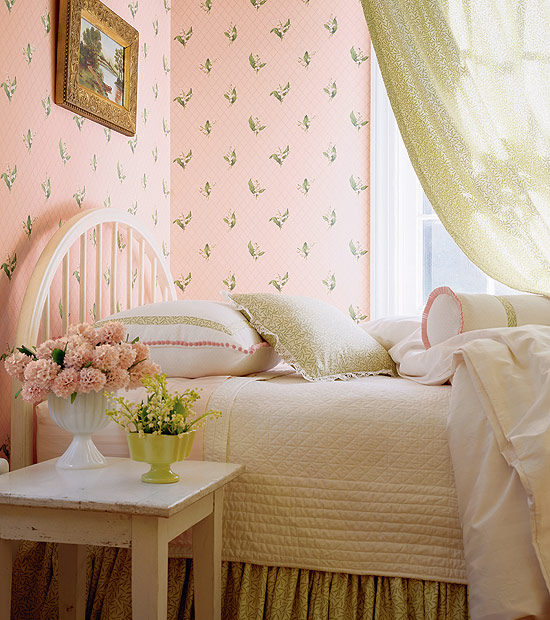 Wonderful Vintage Style Wallpaper For A 40s 50s Or 60s Bedroom Retro
