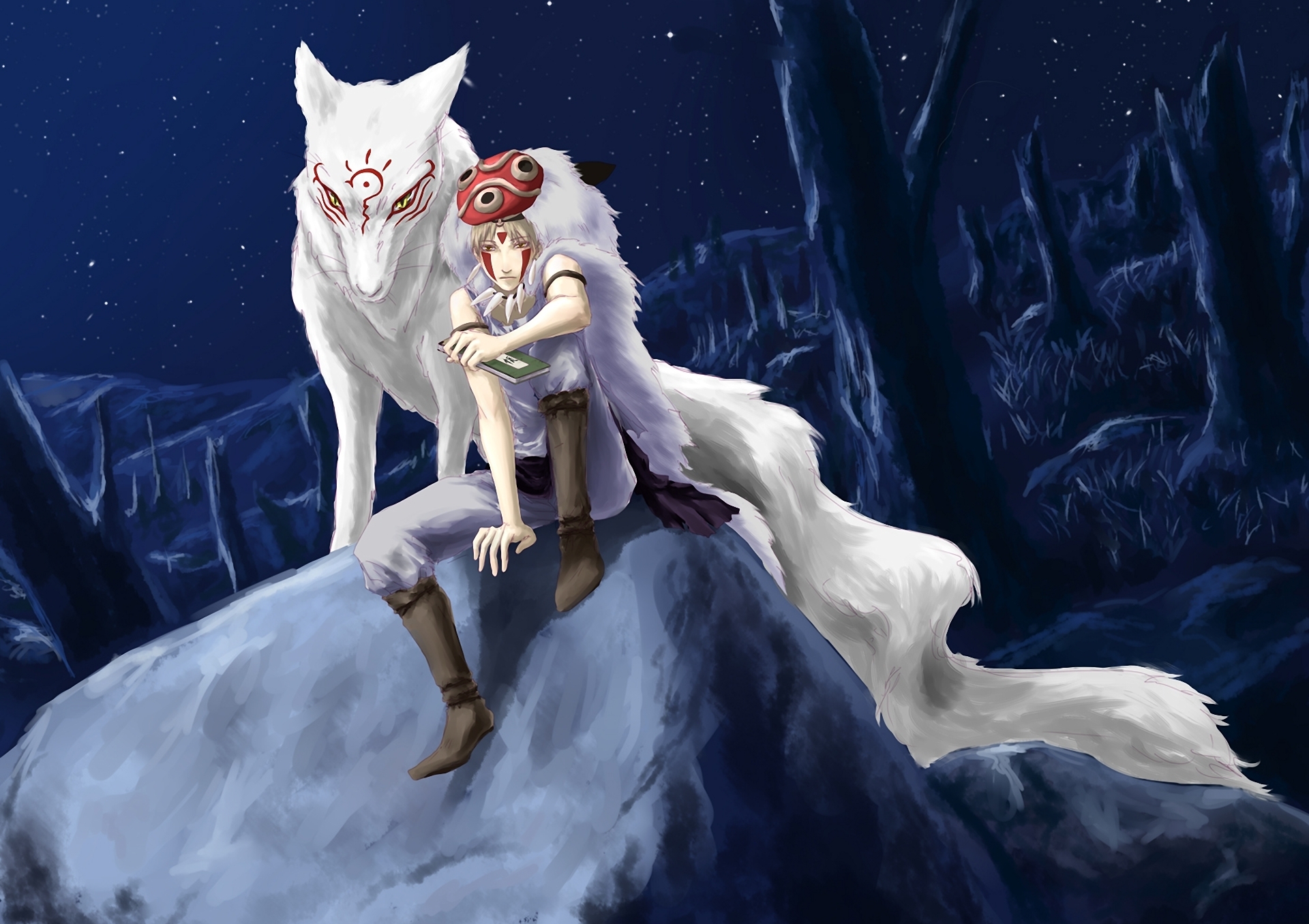 anime wolf wallpaper