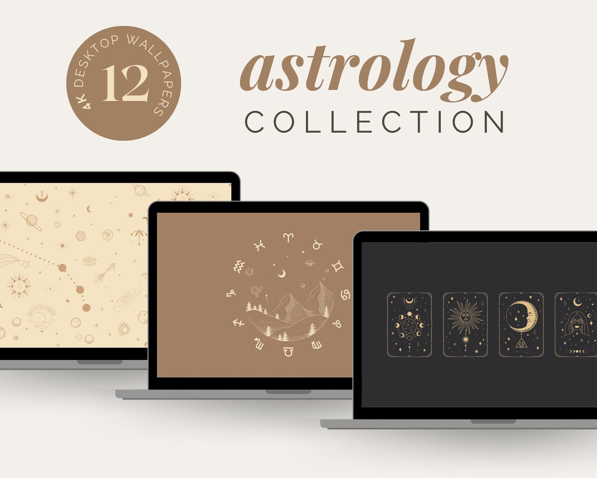Astrology Desktop Wallpaper Aesthetic Digital