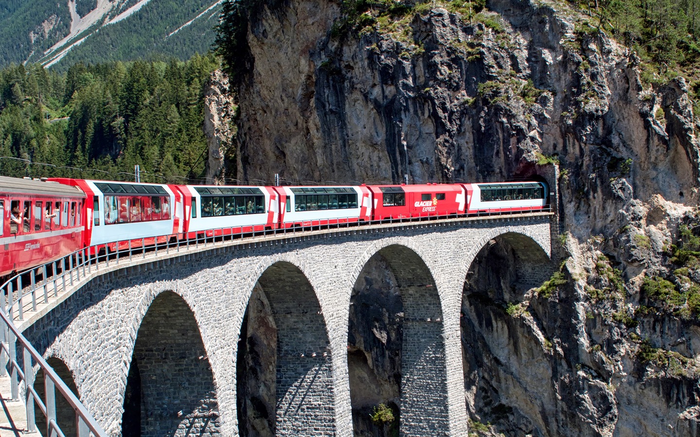 The Bernina And Glacier Express Swiss Scenic Trains Diy