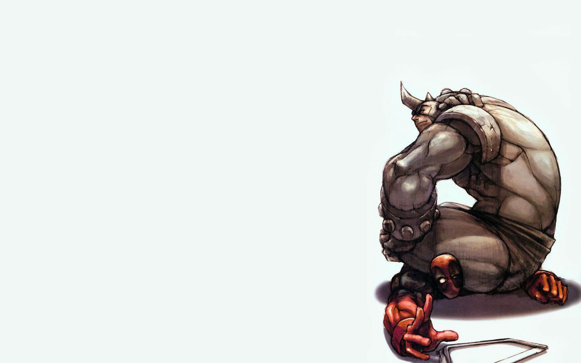 Deadpool Rhino Marvel Ics HD Wallpaper Widescreen A75