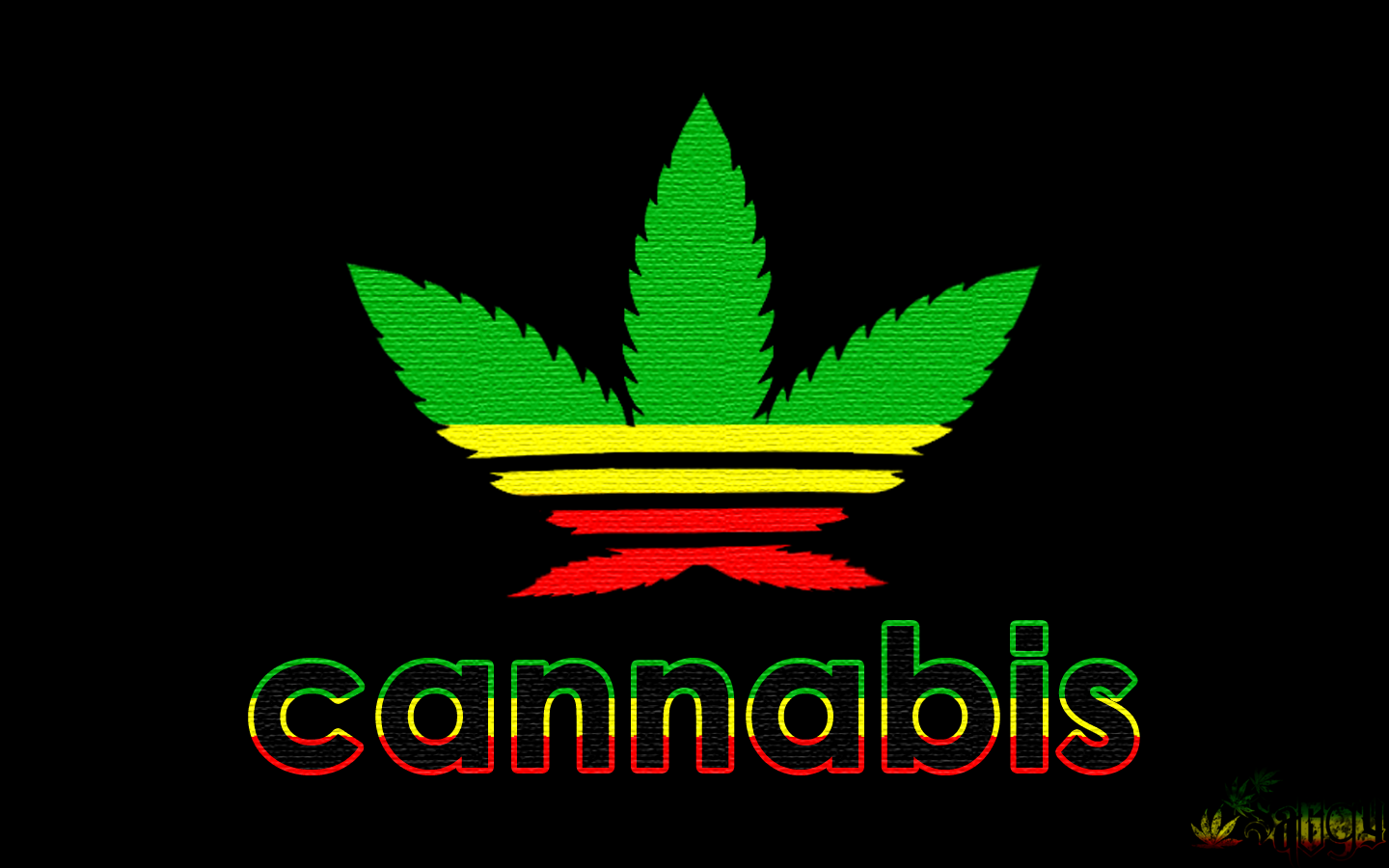 Cannabis Superstar Wallpaper Ii By