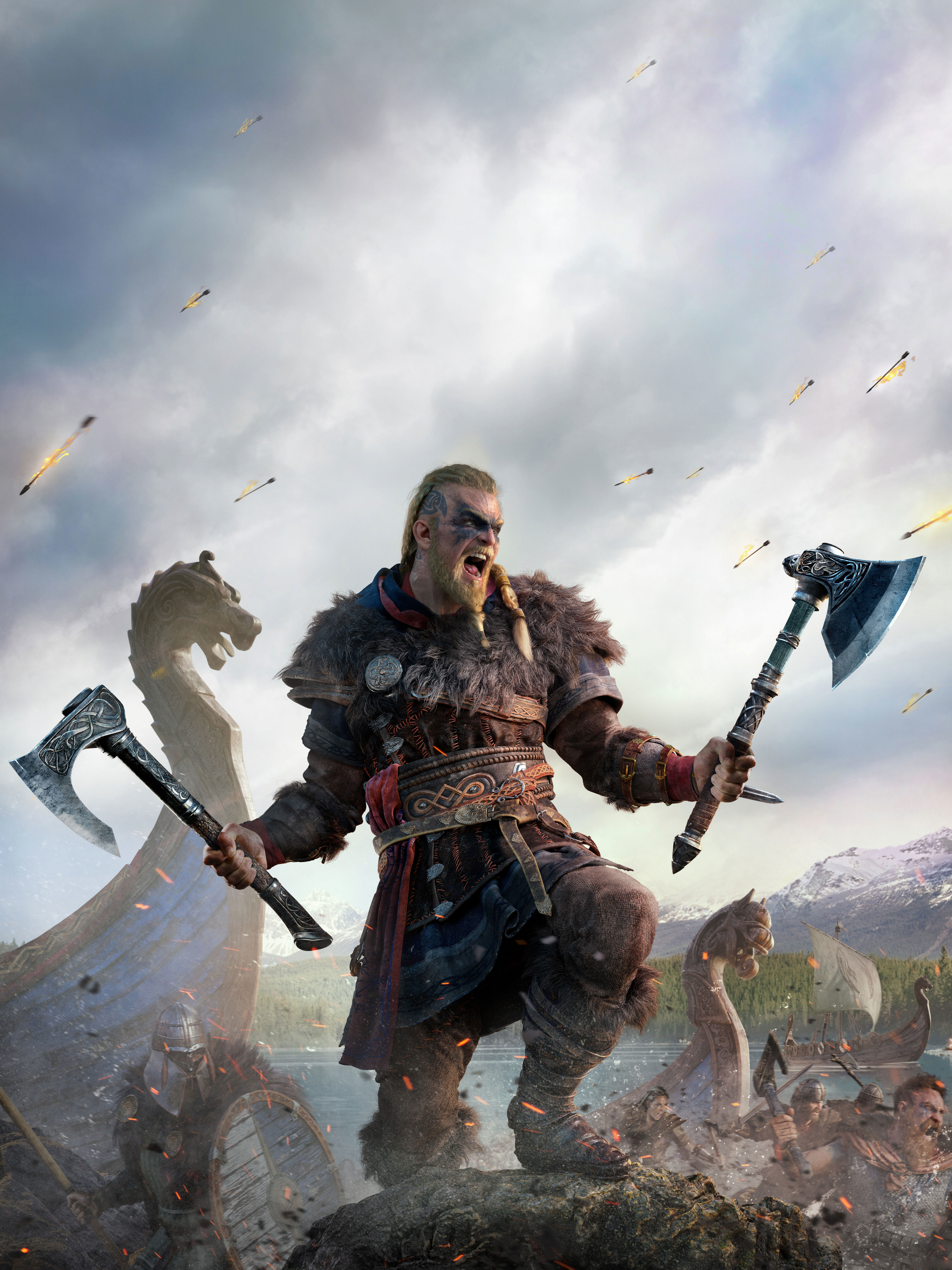 4K Assassins Creed Valhalla Vikings Wallpaper HD Games 4K 4166x5556