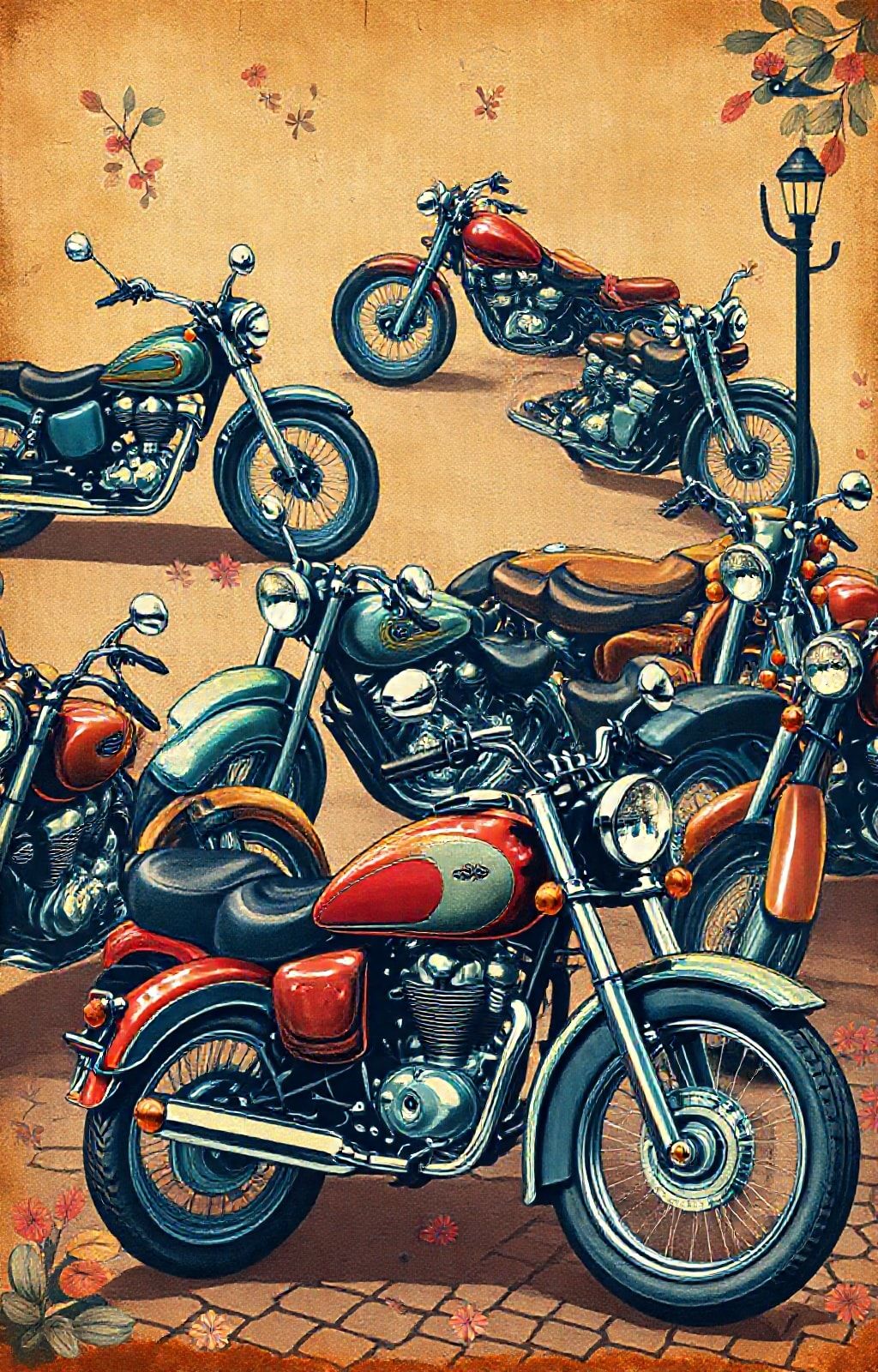 Vintage Motorcycle Wallpaper