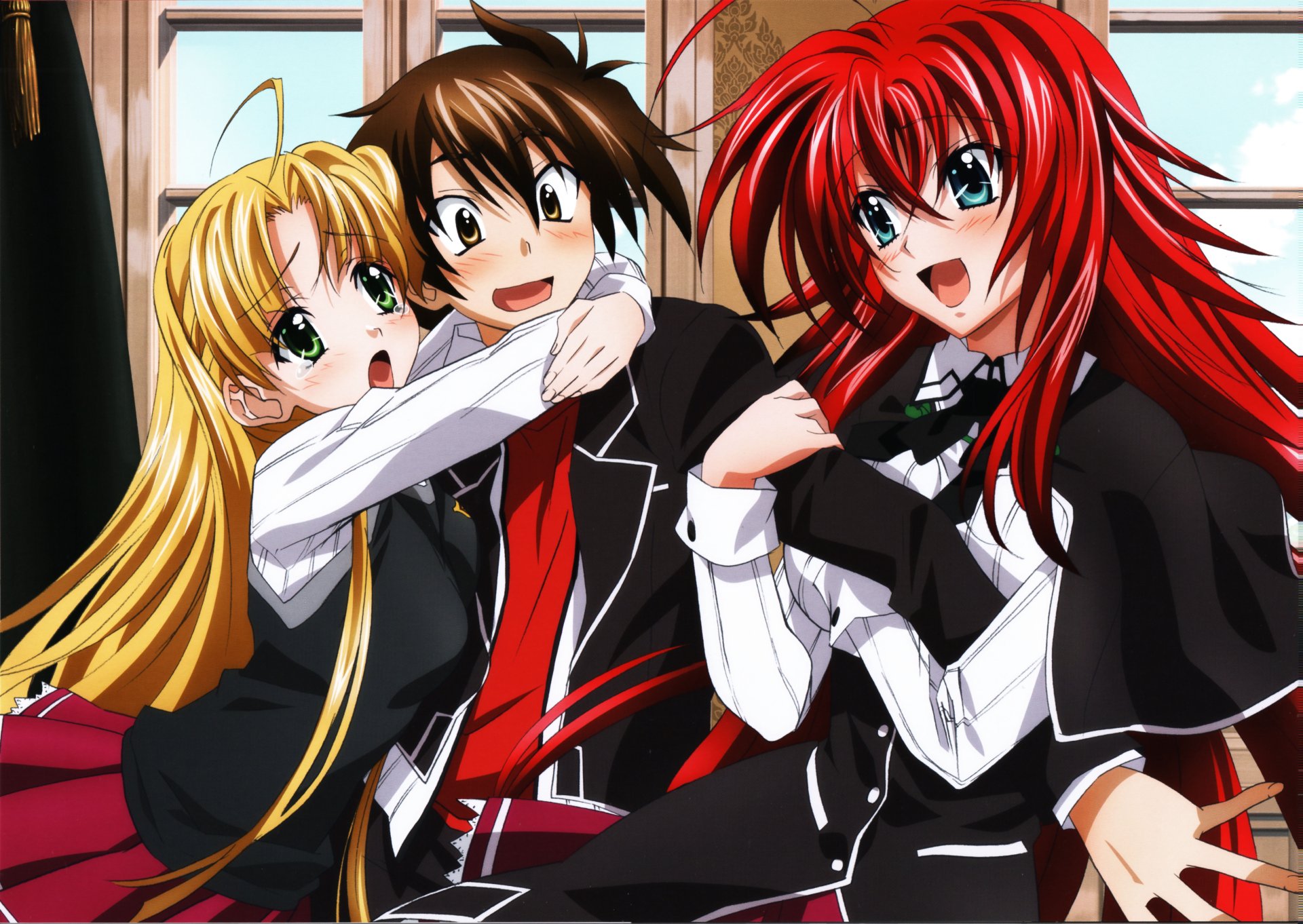 High School Dxd Trio Wallpaper