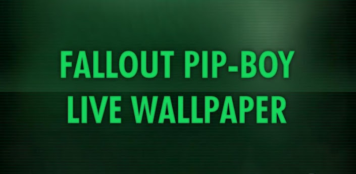 Pip Boy Live Wallpaper