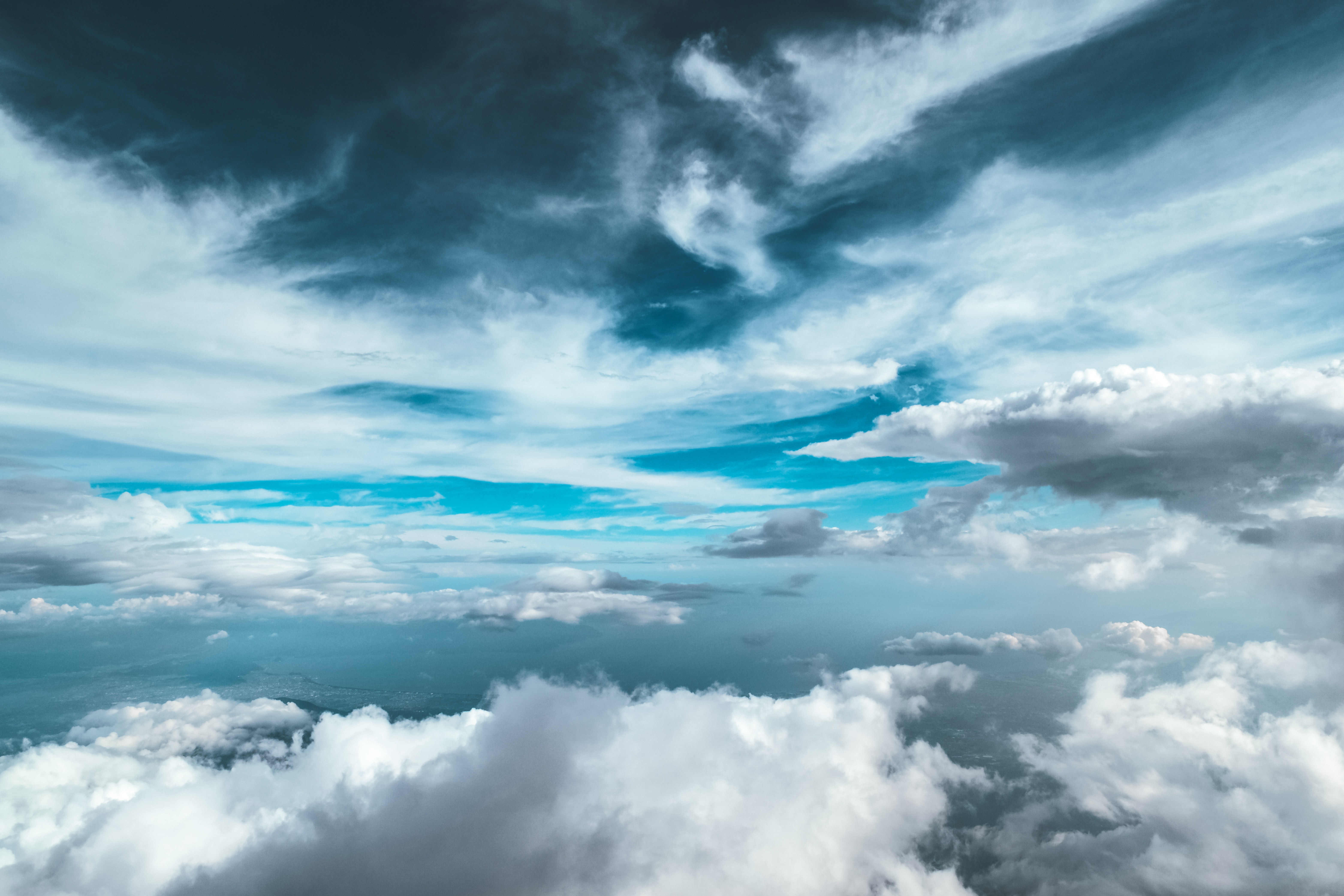 Clear Sky Clouds Nature 5k Wallpaper HD 4k