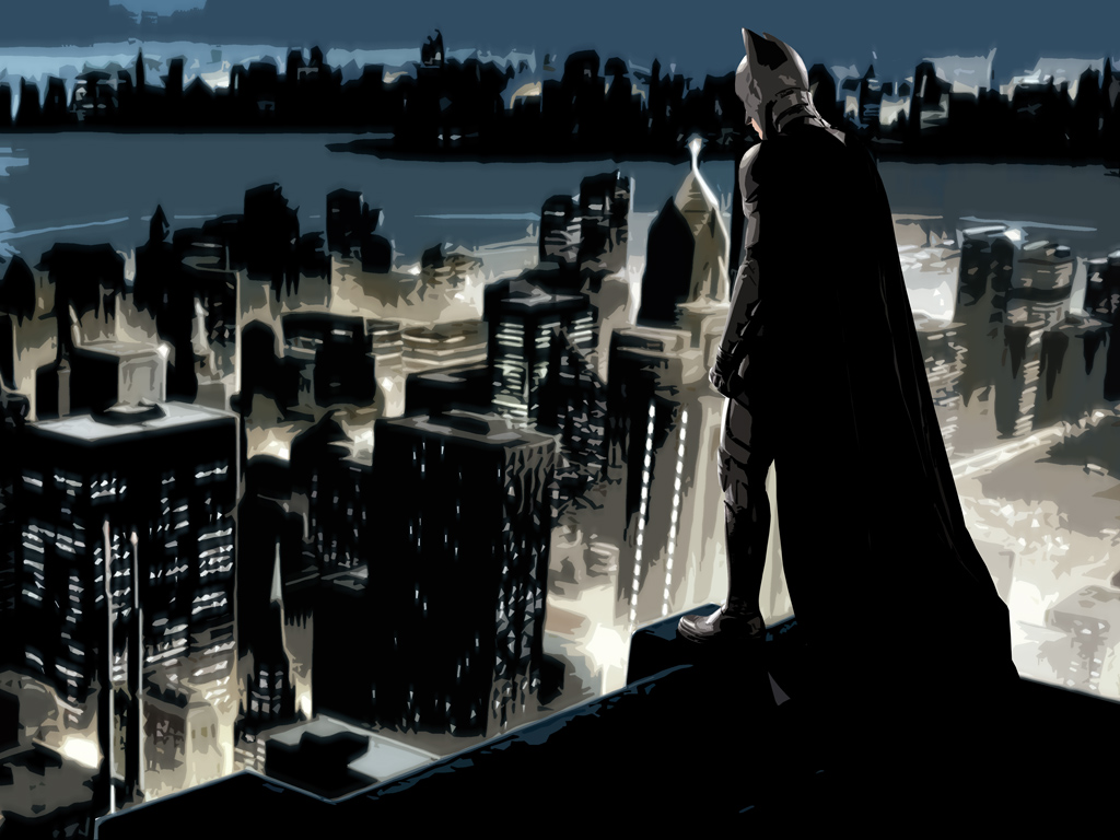 Gotham City Wallpaper 1024x768 Gotham City Batman The Dark Knight