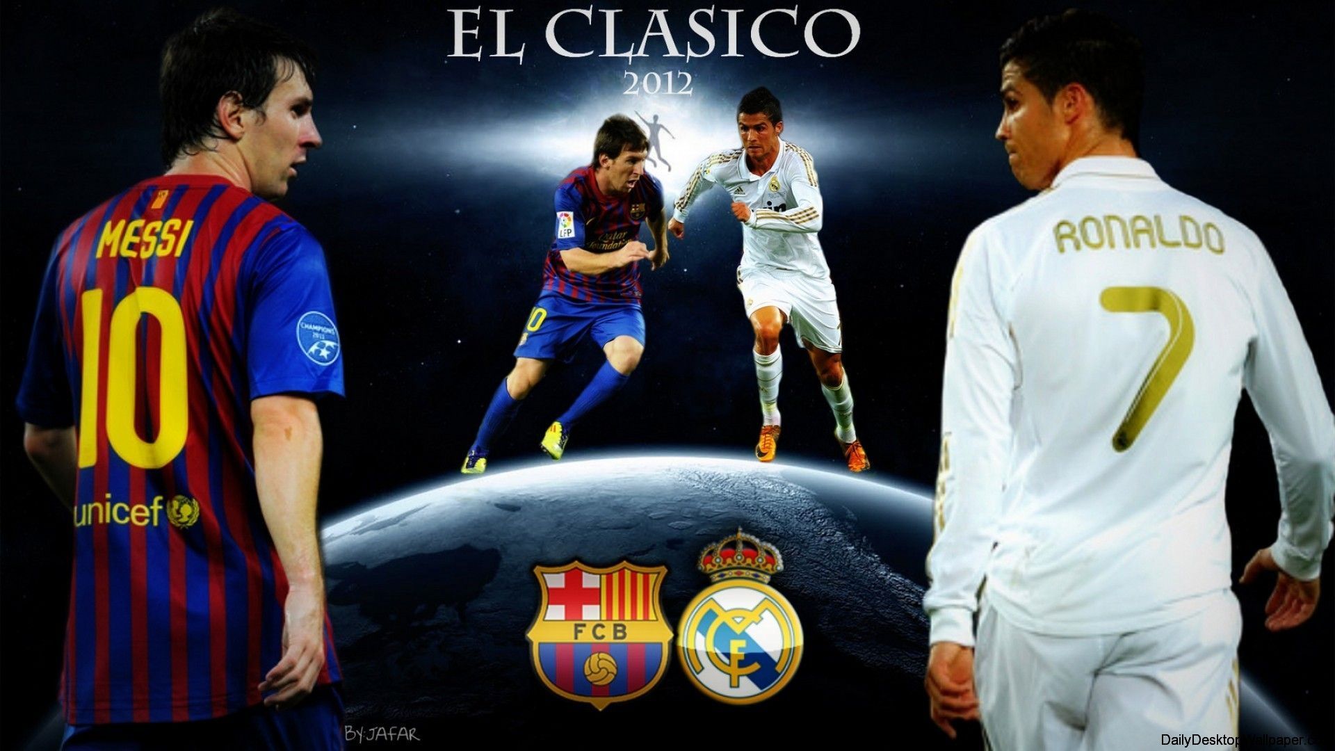 Messi Vs Ronaldo Wallpaper HD All