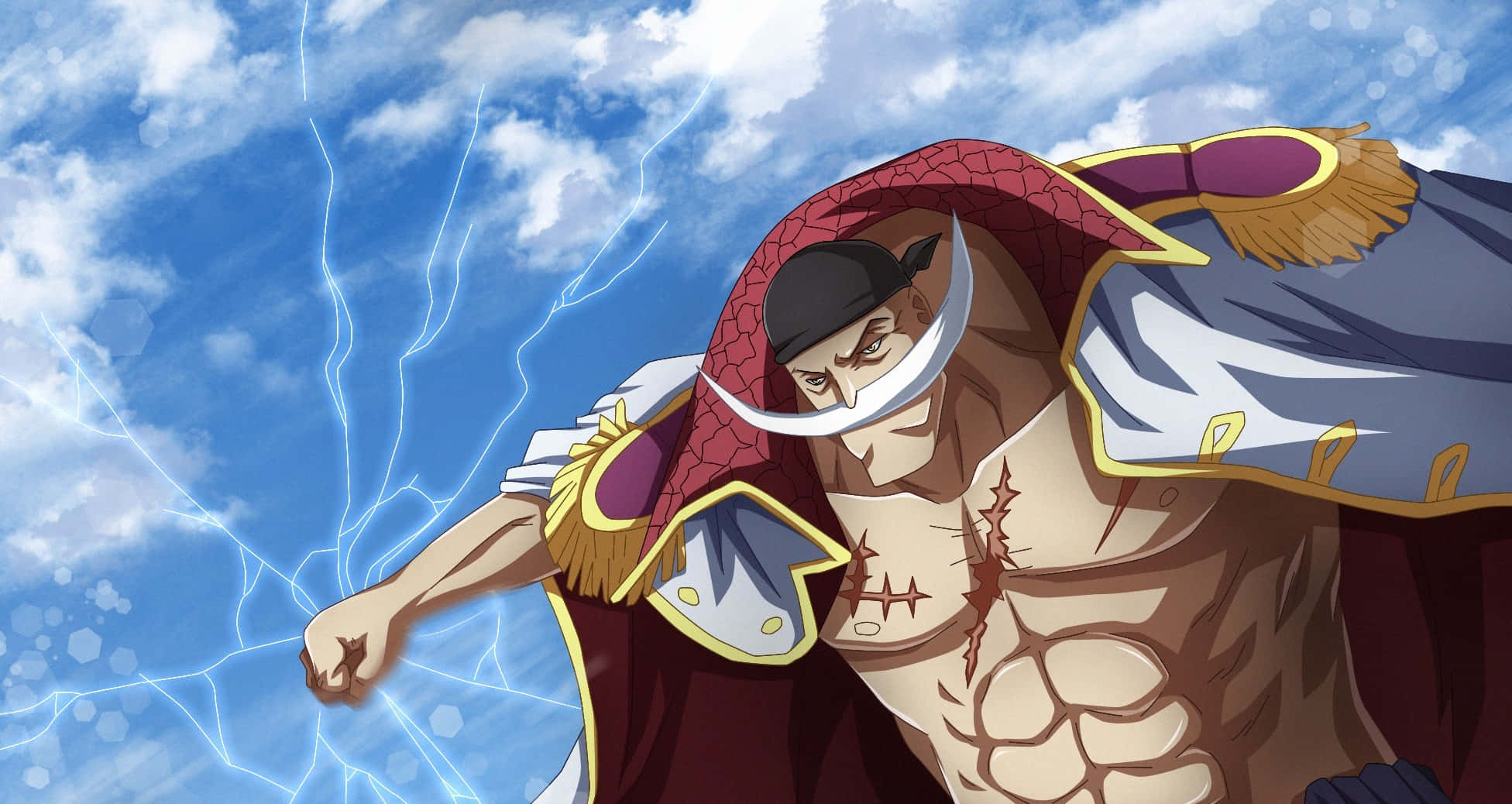 Edward Newgate Legendary Pirate Of The Grand Line Wallpaper