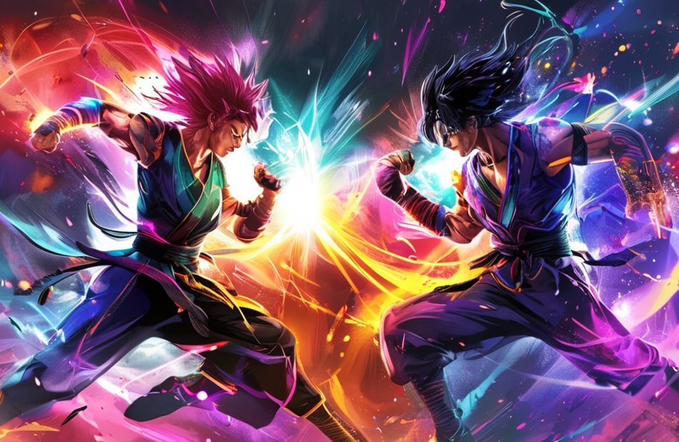 Anime Fighting Wallpaper