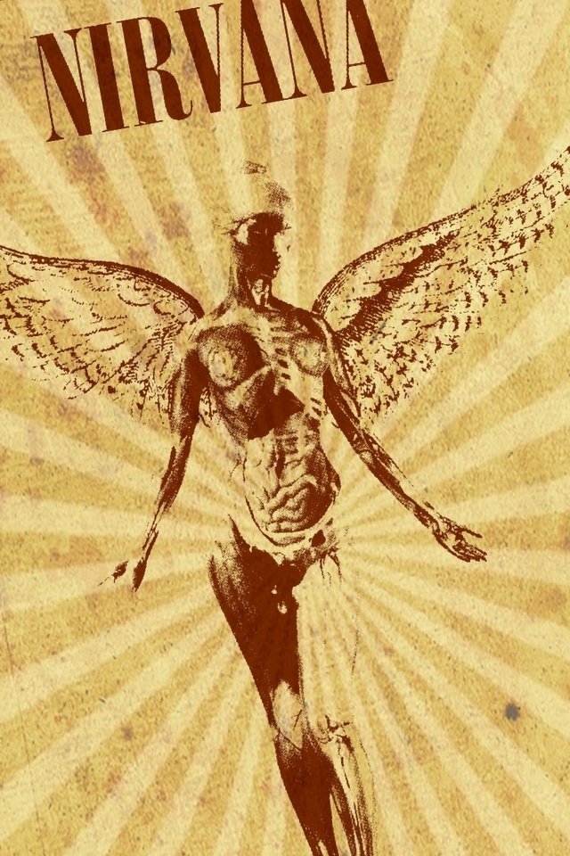 Related to nirvana in utero phone wallpaper. 