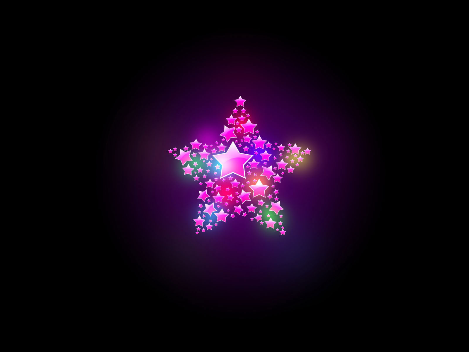Bright star design wallpaper colorful desktop background Abstract