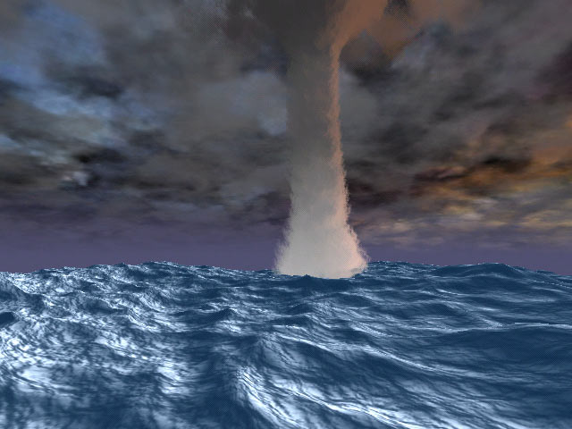 The Seastorm Tornado At Your Desktop With 3d Screensaver
