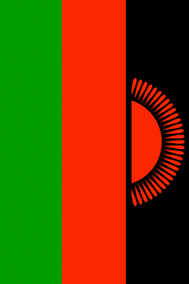 Malawi Flag iPhone Wallpaper HD