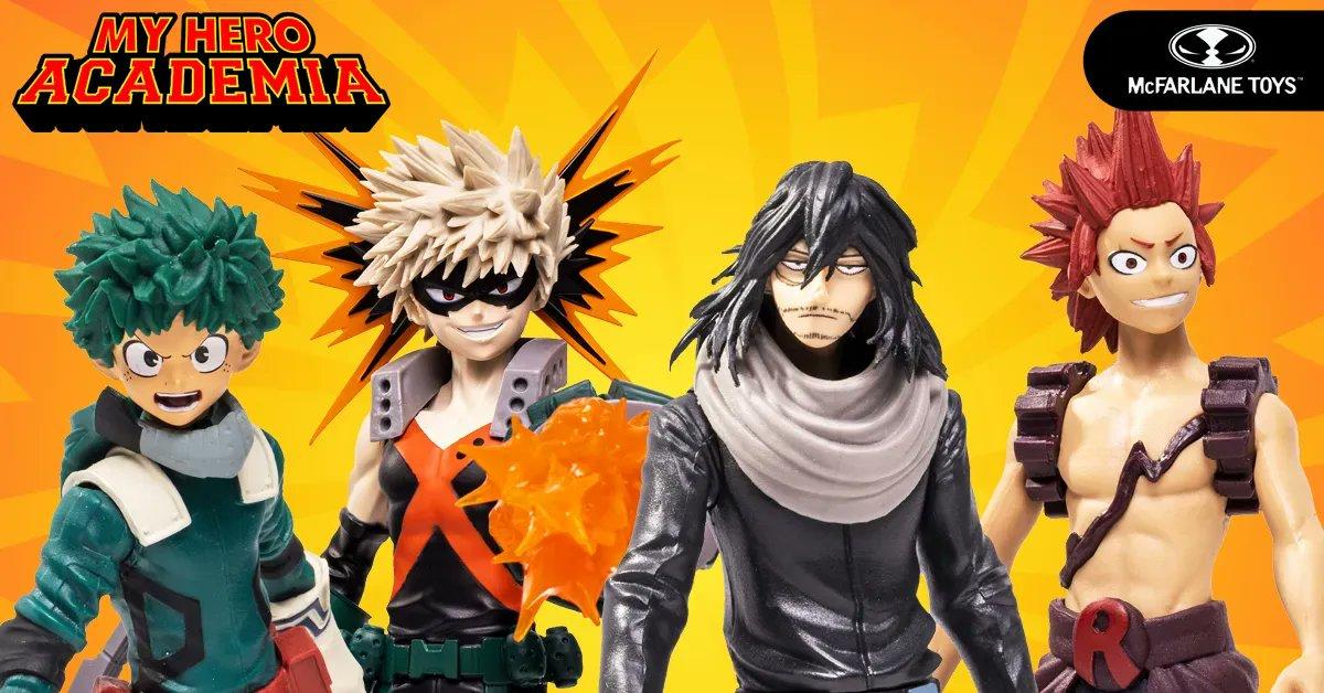 New My Hero Academia Mcfarlane Toys Wave Figures Are Up For Pre