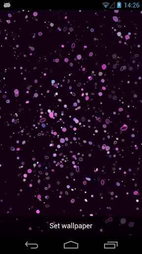 Glitter Dust 3d Live Wallpaper For Android Appszoom