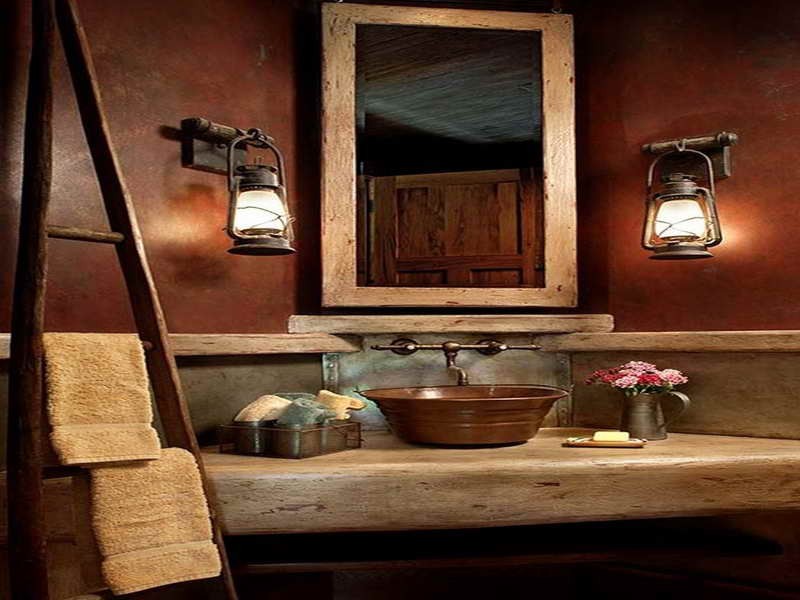 Paint Colors For A Rustic Bathroom