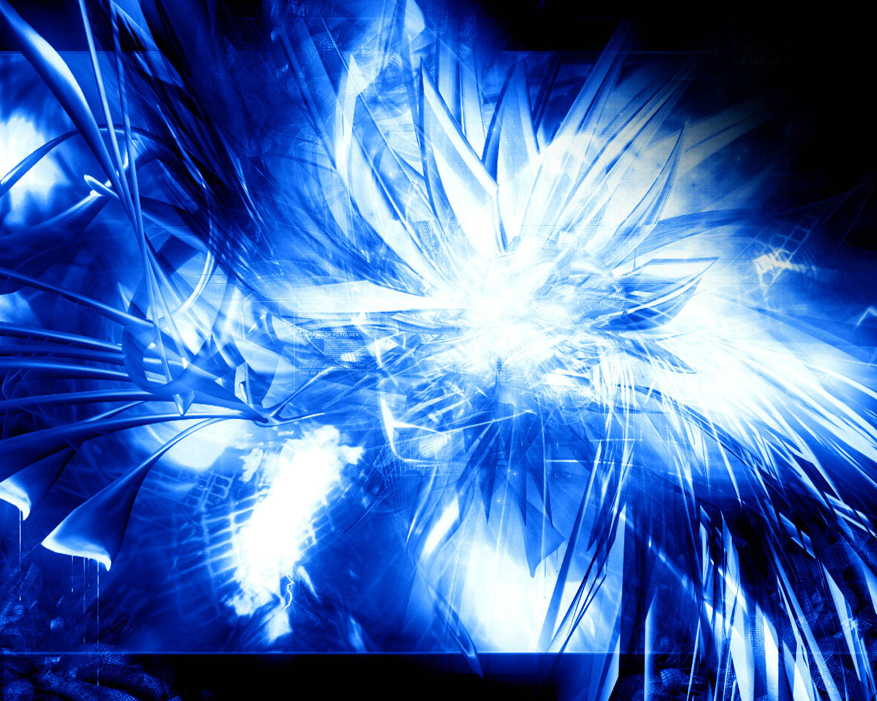 Background Techno Abstract Blue3 Cool