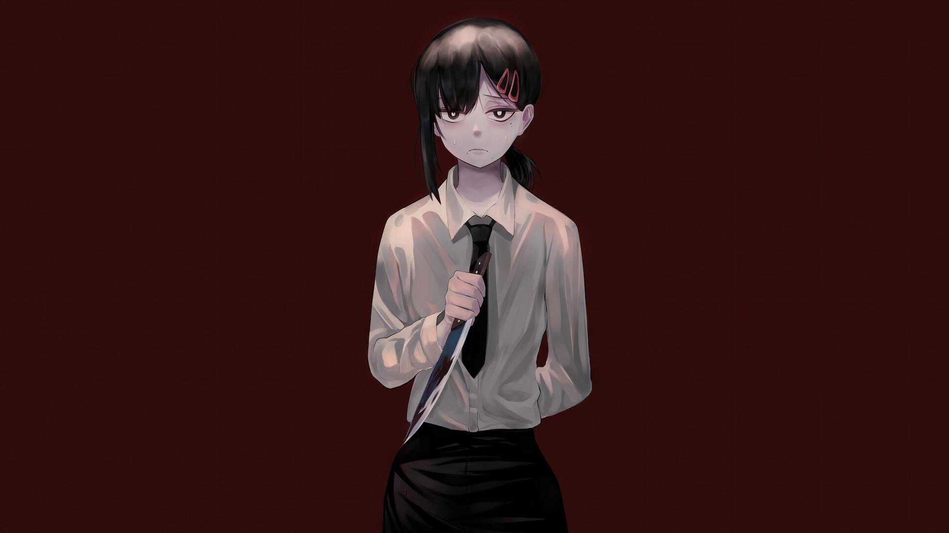 Chainsaw Man Kobeni 4k Wallpaper iPhone HD Phone 401j