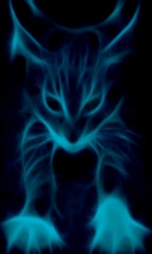 Neon Cat Live Wallpaper Screenshot