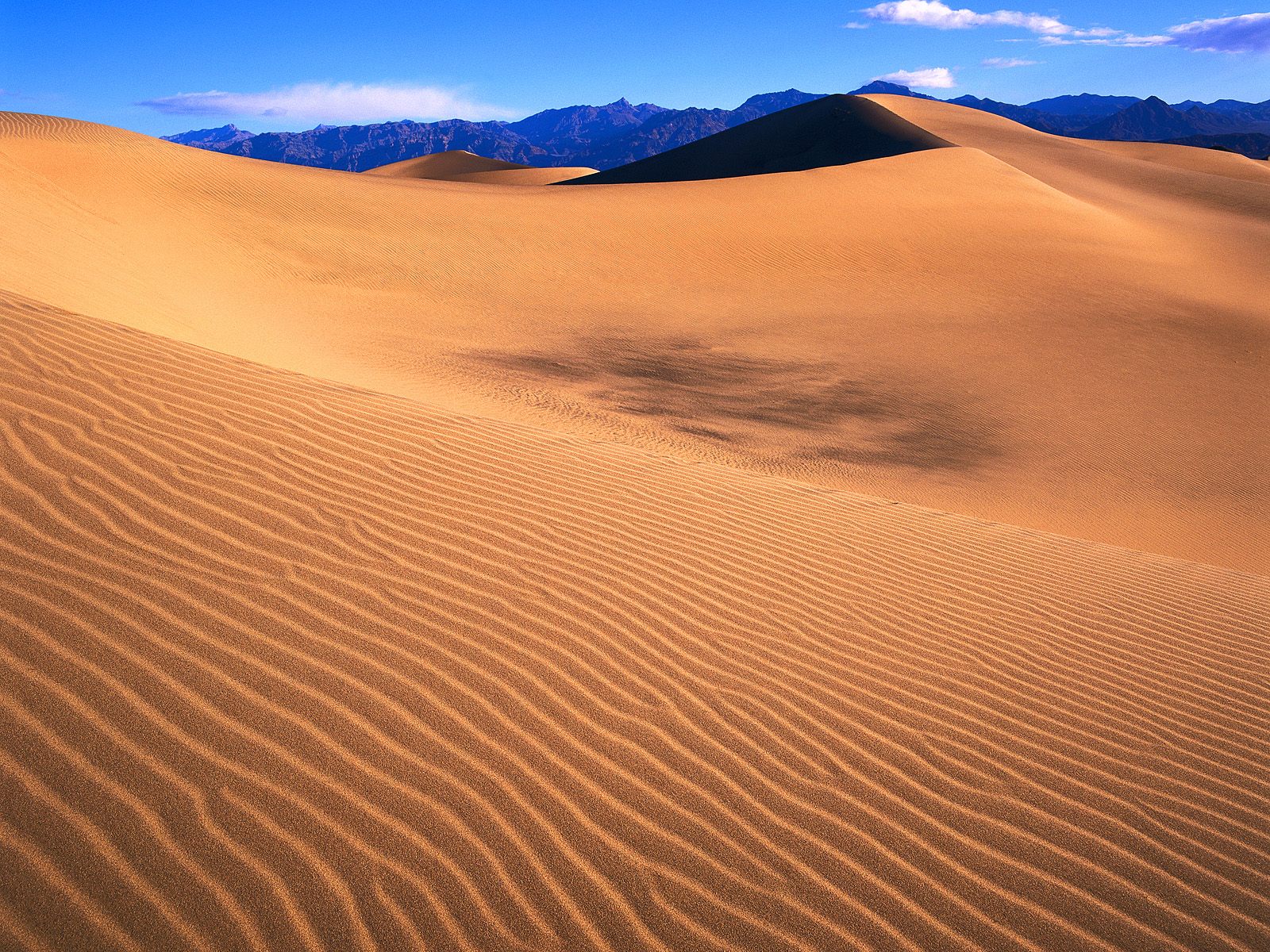 Death Valley Sand Dunes HD Wallpaper Background Image