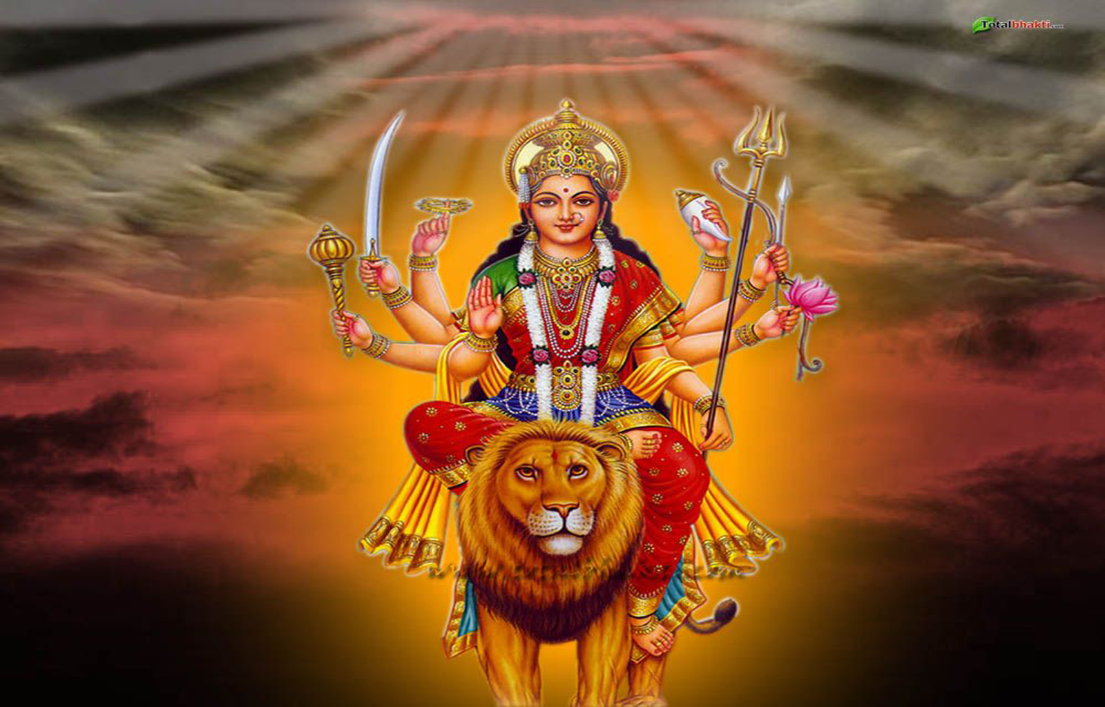 Indian God Wallpaper World Wide Navratri