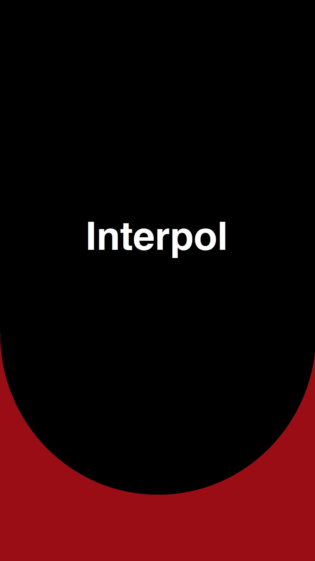 Made An Interpol Lock Screen Wallpaper In Ms Paint